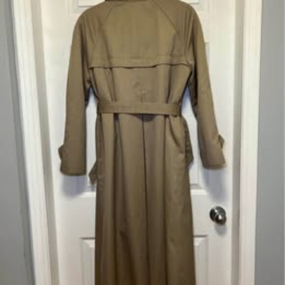 Vintage Early 80’s Sears The Fashion Place Taupe Trench Coat.  12 - Picture 4 of 10